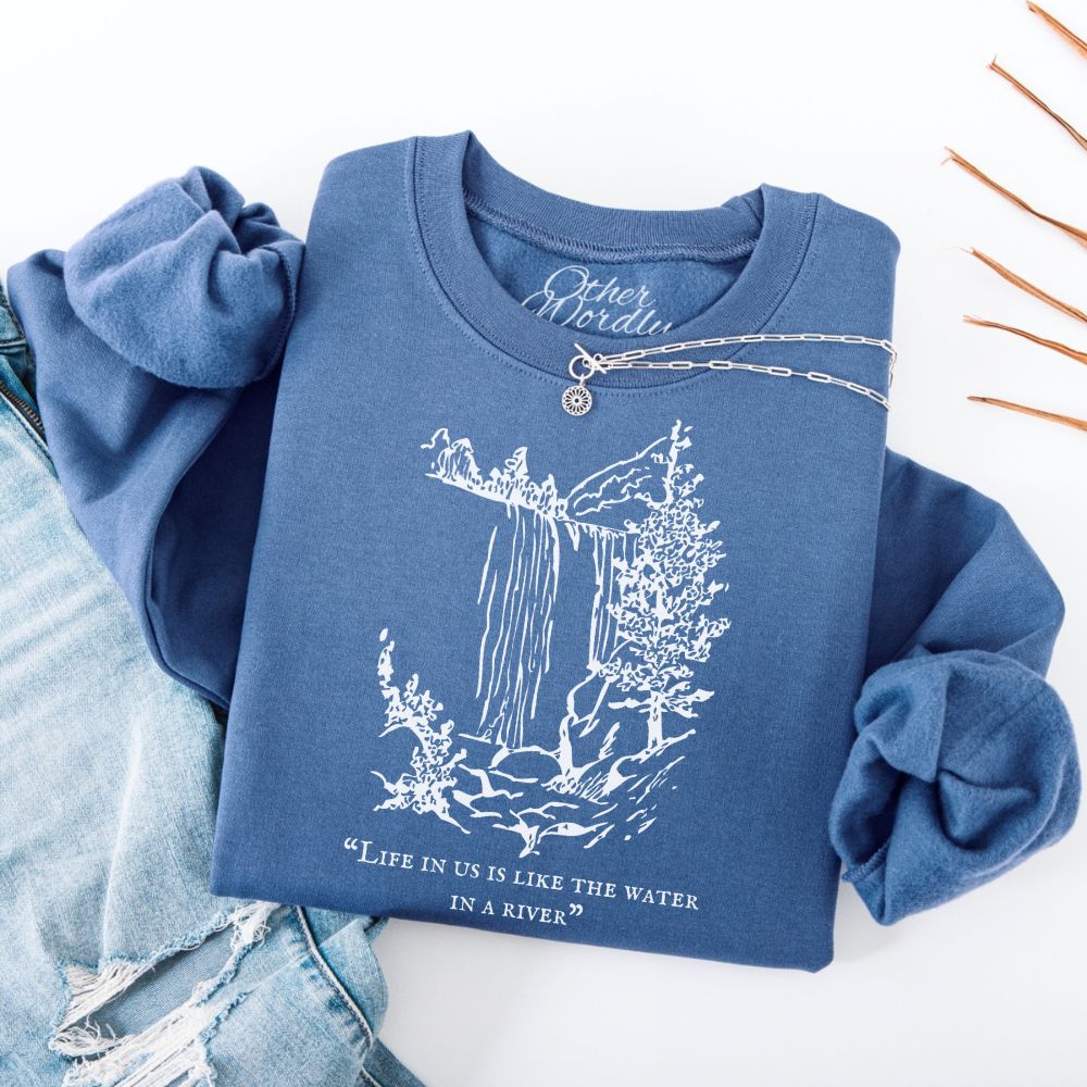 Thoreau Quote Sweatshirt | Life in Us