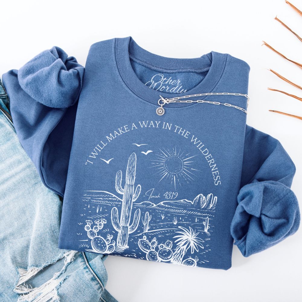 Isaiah 43:19 Verse Sweatshirt | I Will Make a Way