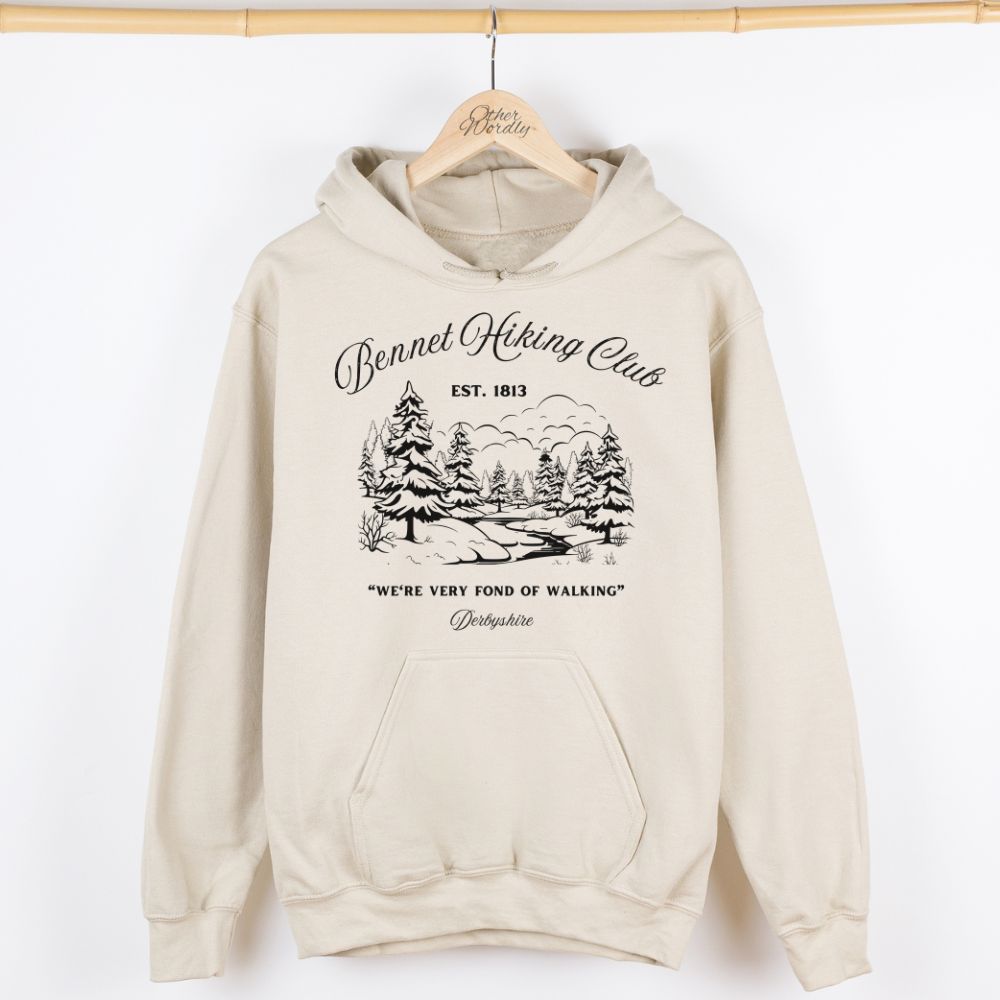 Bennet Hiking Club | Pride & Prejudice Humor Hoodie