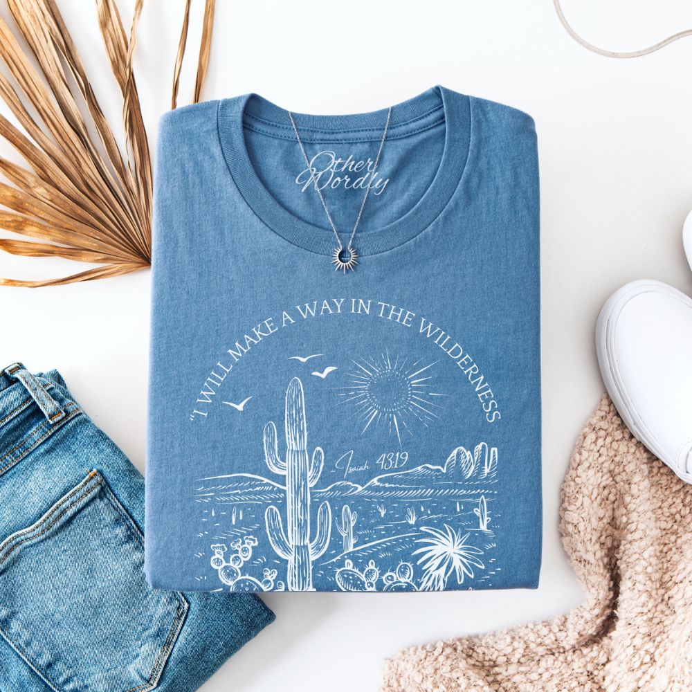 Isaiah 43:19 Verse T-shirt | I Will Make a Way
