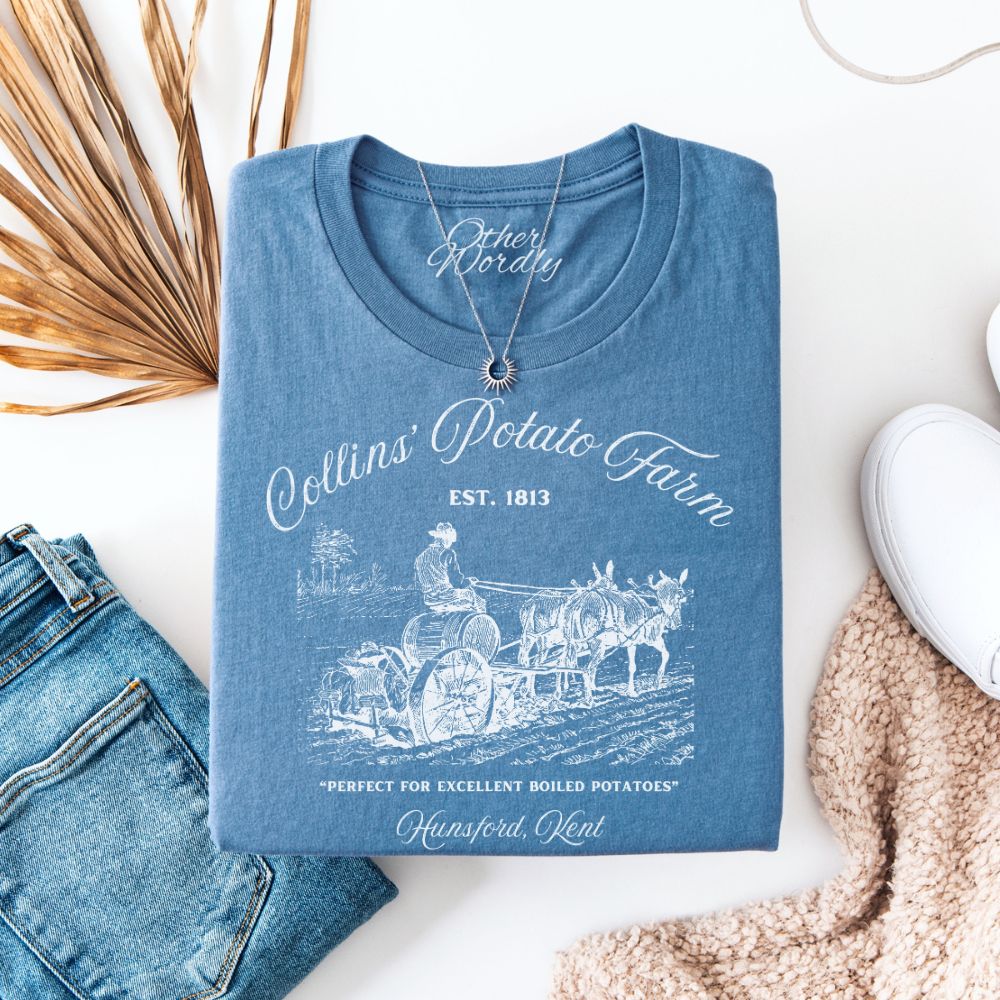 Collin's Potato Farm | Pride & Prejudice Humor T-shirt