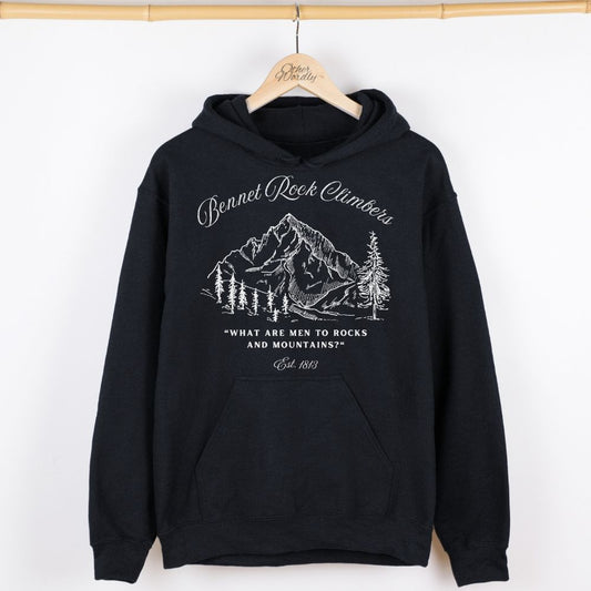 Bennet Rock Climbers | Pride & Prejudice Humor Hoodie