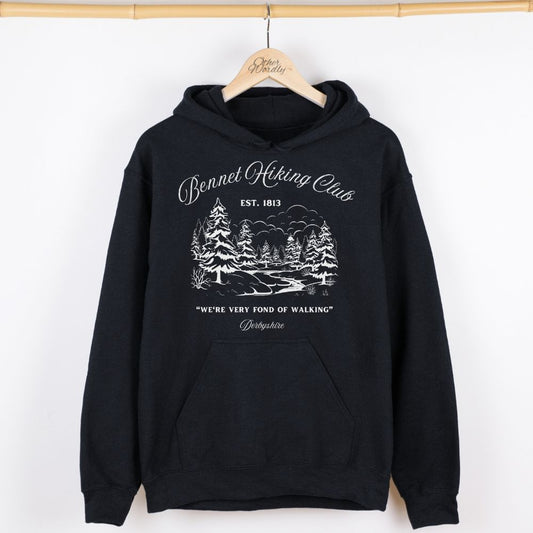 Bennet Hiking Club | Pride & Prejudice Humor Hoodie