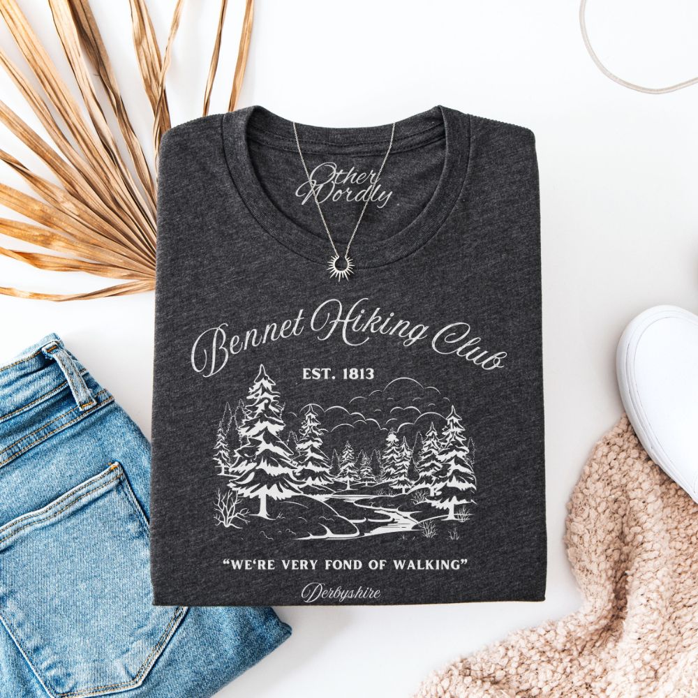 Bennet Hiking Club | Pride & Prejudice Humor T-shirt
