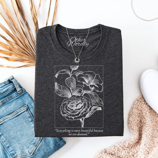 The Iliad Quote T-shirt | We Are Doomed