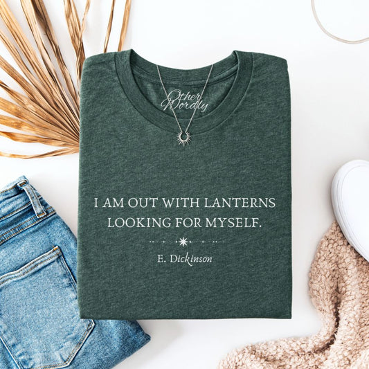 Emily Dickinson Quote T-shirt | Looking For Myself