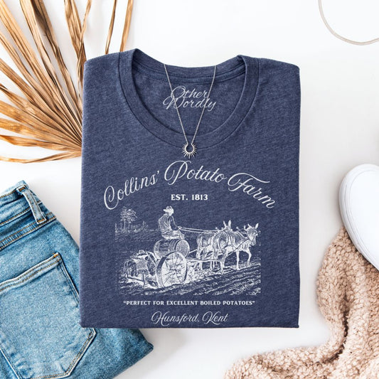 Collin's Potato Farm | Pride & Prejudice Humor T-shirt