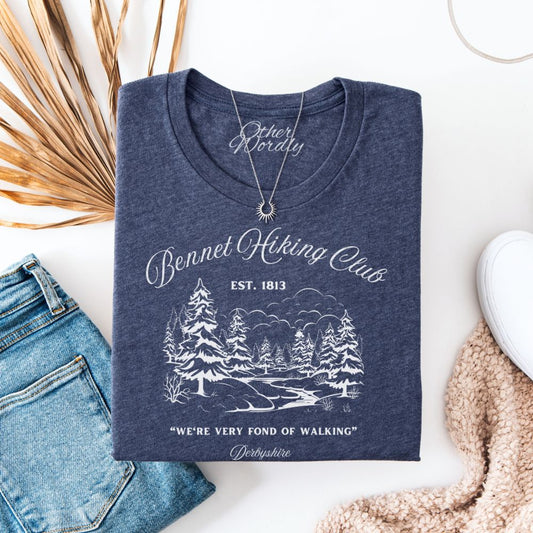 Bennet Hiking Club | Pride & Prejudice Humor T-shirt