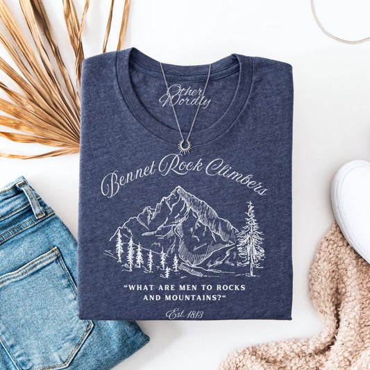 Bennet Rock Climbers | Pride & Prejudice Humor T-shirt