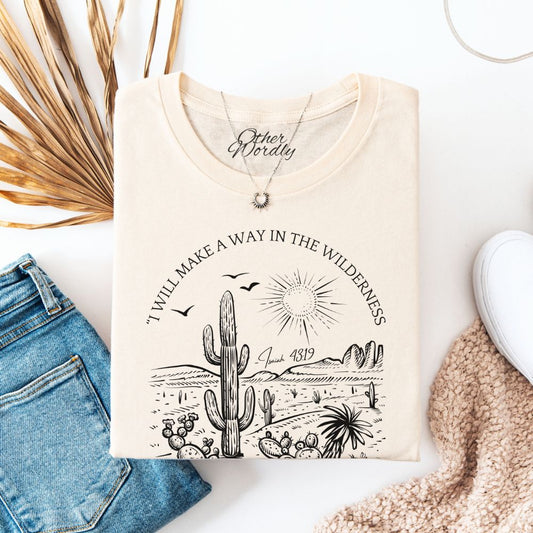 Isaiah 43:19 Verse T-shirt | I Will Make a Way