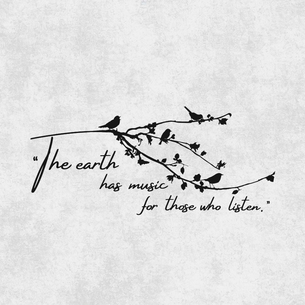 Shakespeare Quote T-shirt | The Earth Has Music