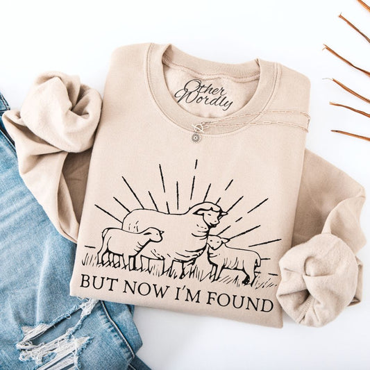 Luke 15 Verse Sweatshirt | But Now I'm Found
