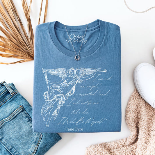 Jane Eyre Quote T-shirt | I Am No Angel